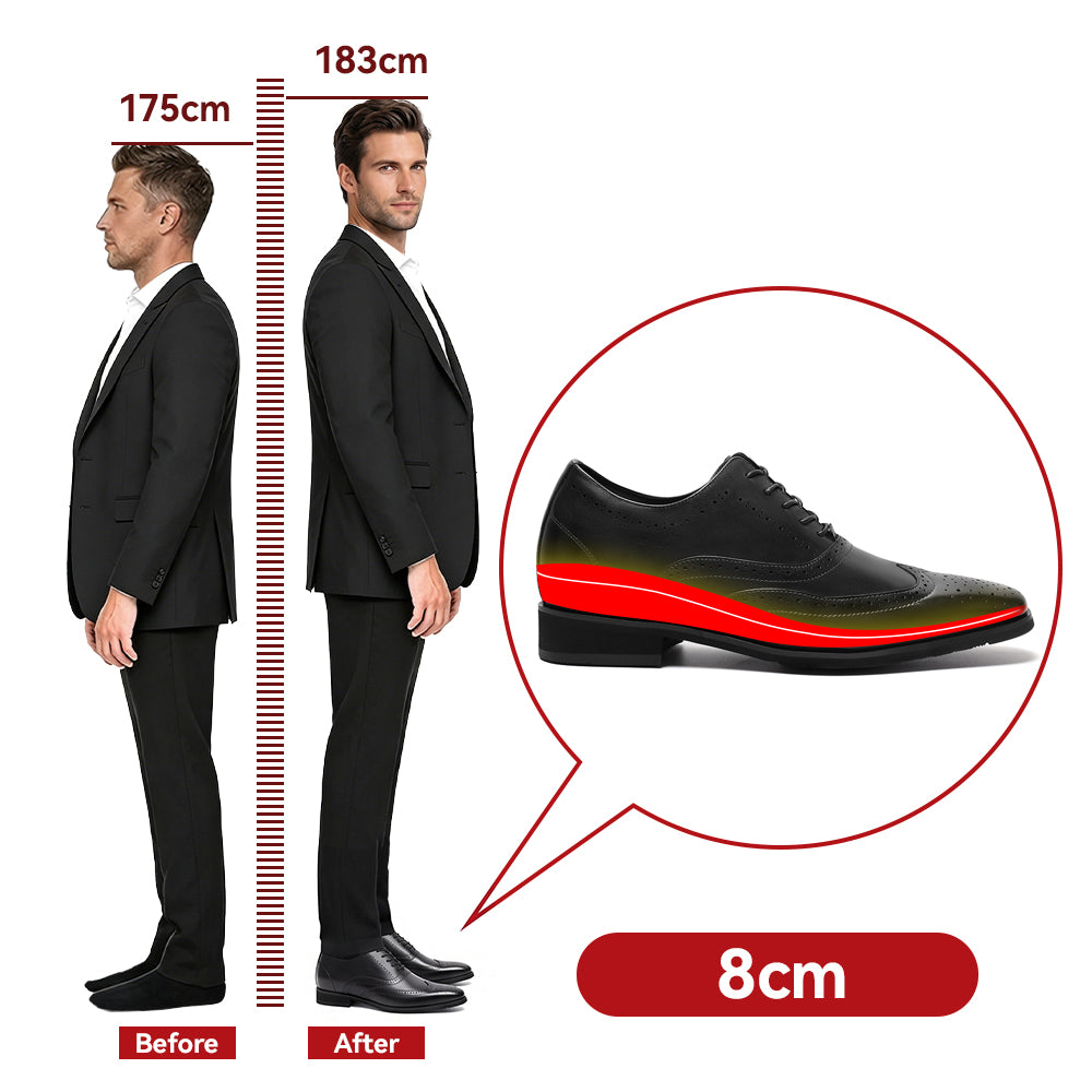 BUTY PODWYŻSZAJĄCE CONRADO +7 CM