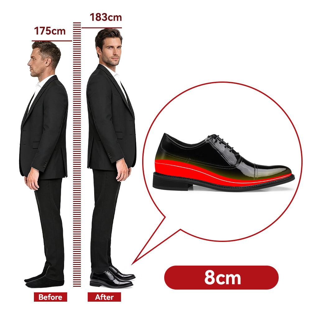 BUTY PODWYŻSZAJĄCE VANNI +8 CM