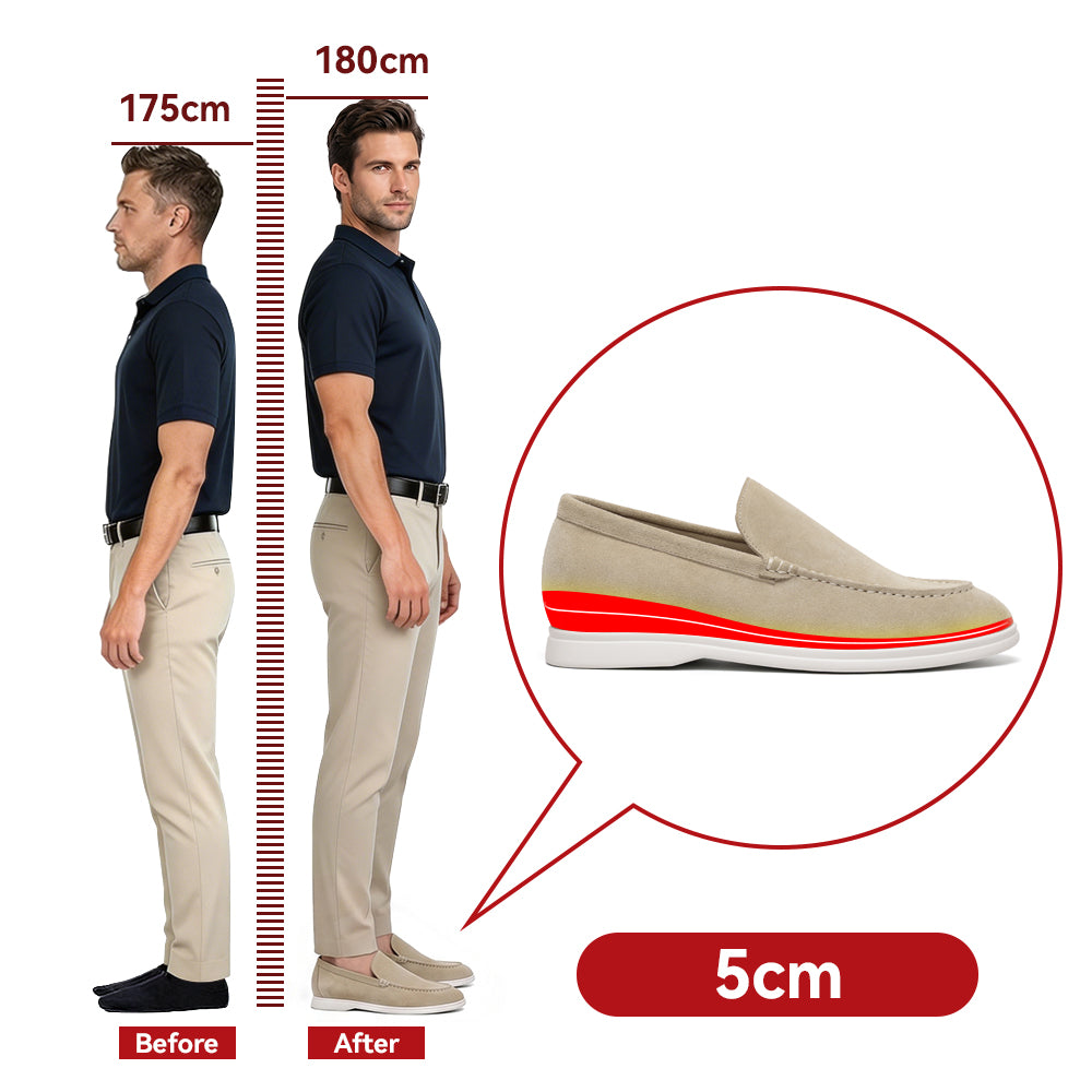 BUTY PODWYŻSZAJĄCE VINCENZO +5 CM